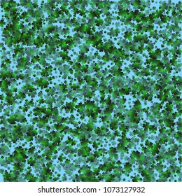 Clover leaf is a confetti which consist of many isolated elements. Stylish and beautiful clover leaf. Can be used as poster, border, background, wallpaper, card and etc