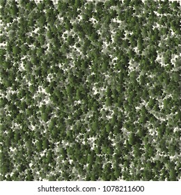 Clover leaf is a confetti which consist of many isolated elements. Stylish and beautiful clover leaf. Can be used as poster, border, background, wallpaper, card and etc