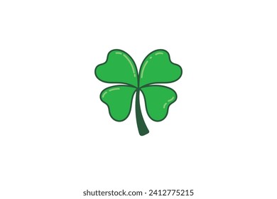Clover Leaf Decor Sticker Design