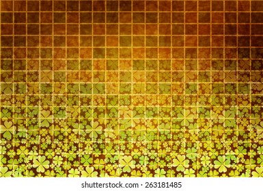  Clover leaf fresh green