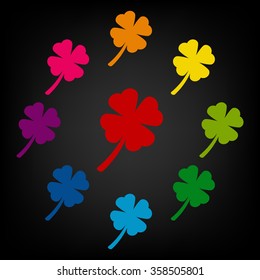 Clover leaf icon