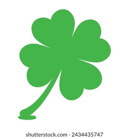 clover leaf icon. Irish cloverleaf. for the shamrock day