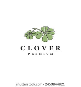 clover leaf icon logo design 6