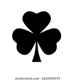 clover leaf icon vector on white background