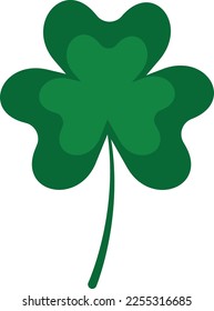 clover leaf illustration for st patrick's day