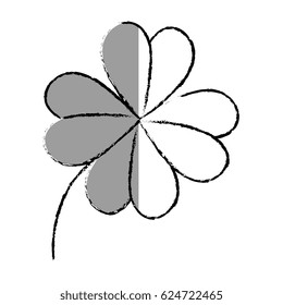 clover leaf isolated icon
