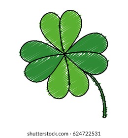 clover leaf isolated icon