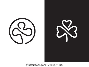 Lucky Clover Vector Art, Icons, and Graphics for Free Download