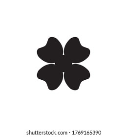 Clover leaf logo design vector template