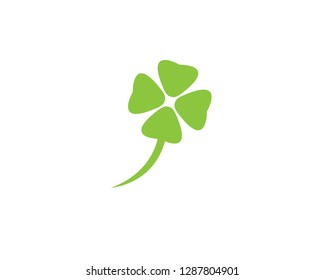 Clover Leaf Logo Template Design Vector - Vector