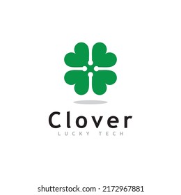 Clover Leaf Logo Template Design