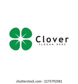 Clover Leaf Logo Template Design