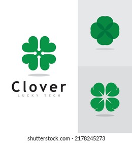 Clover Leaf Logo Template Design