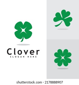 Clover Leaf Logo Template Design