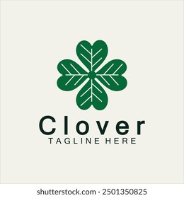 Clover Leaf Logo Template Design