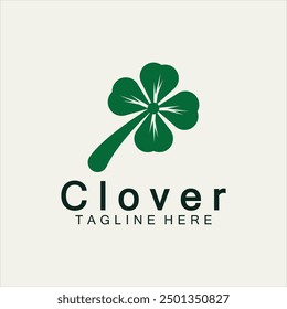 Clover Leaf Logo Template Design