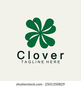 Clover Leaf Logo Template Design