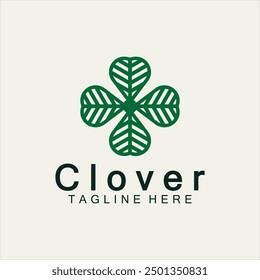 Clover Leaf Logo Template Design