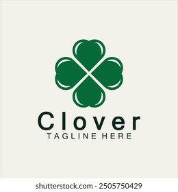 Clover Leaf Logo Template Design