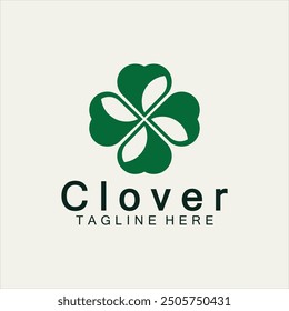 Clover Leaf Logo Template Design