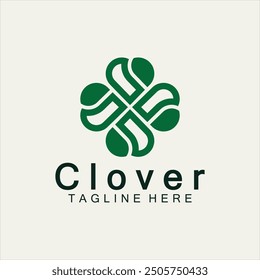 Clover Leaf Logo Template Design