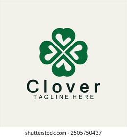 Clover Leaf Logo Template Design