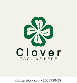 Clover Leaf Logo Template Design