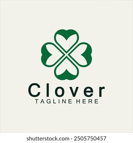 Clover Leaf Logo Template Design