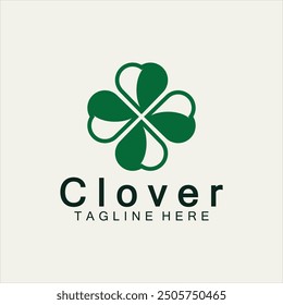 Clover Leaf Logo Template Design