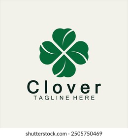 Clover Leaf Logo Template Design