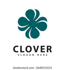 Clover Leaf Logo Template Design