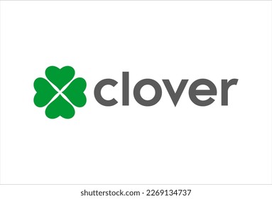 clover leaf logo template vector icon design