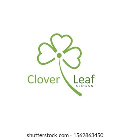 clover leaf logo vector template icon