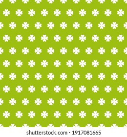 Clover Leaf Pattern Party Patrick's Day, Irish Happy Background.