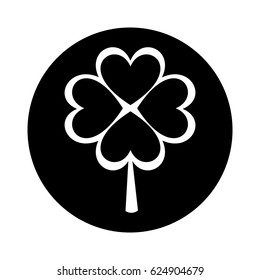 clover leaf plant icon