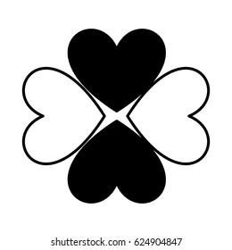clover leaf plant icon