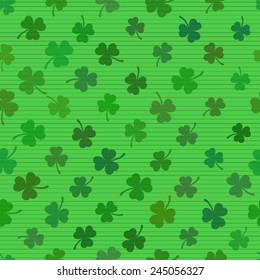 Clover leaf Seamless vector background