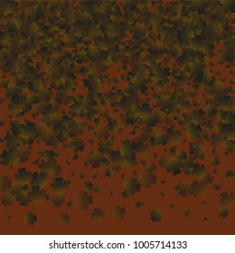 Clover leaf vector is a confetti which consist of many isolated elements. Stylish and beautiful clover clover leaf vector. Can be used as poster, border, background, wallpaper, card and etc