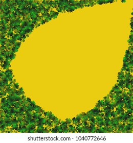 Clover leaf vector is a confetti which consist of many isolated elements. Stylish and beautiful clover clover leaf vector. Can be used as poster, border, background, wallpaper, card and etc