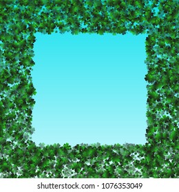 Clover leaf vector is a confetti which consist of many isolated elements. Stylish and beautiful clover clover leaf vector. Can be used as poster, border, background, wallpaper, card and etc