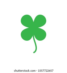 clover leaf vector icon illustration design template