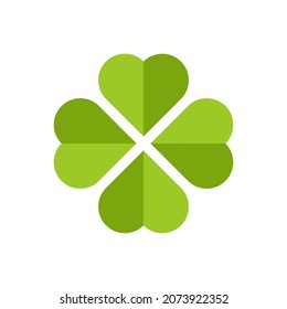 clover leaf vector icon for websites