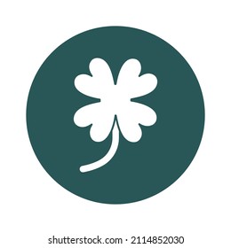 Clover leaf Vector icon which is suitable for commercial work and easily modify or edit it

