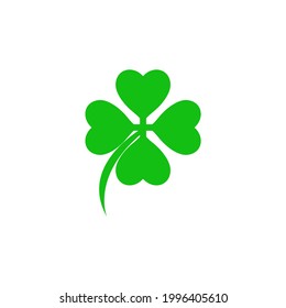 The clover leaf vector is said to have four strands to give good luck but it is very rare