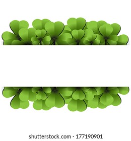 Clover leafs banner