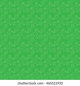 Clover leaves background. St. Patricks day background. Seamless pattern. Vector illustration