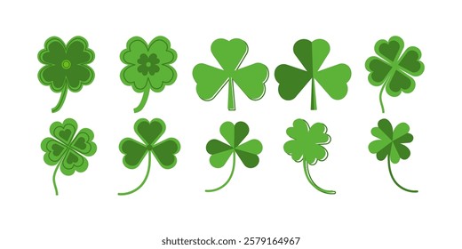 Clover Leaves Design Illustration Collection