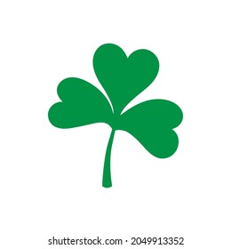 Clover leaves icon vector. Saint  Patrick Day illustration sign. leprechaun symbol or logo.