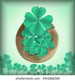 Clover leaves for presenting results