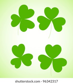 Clover Leaves Shapes